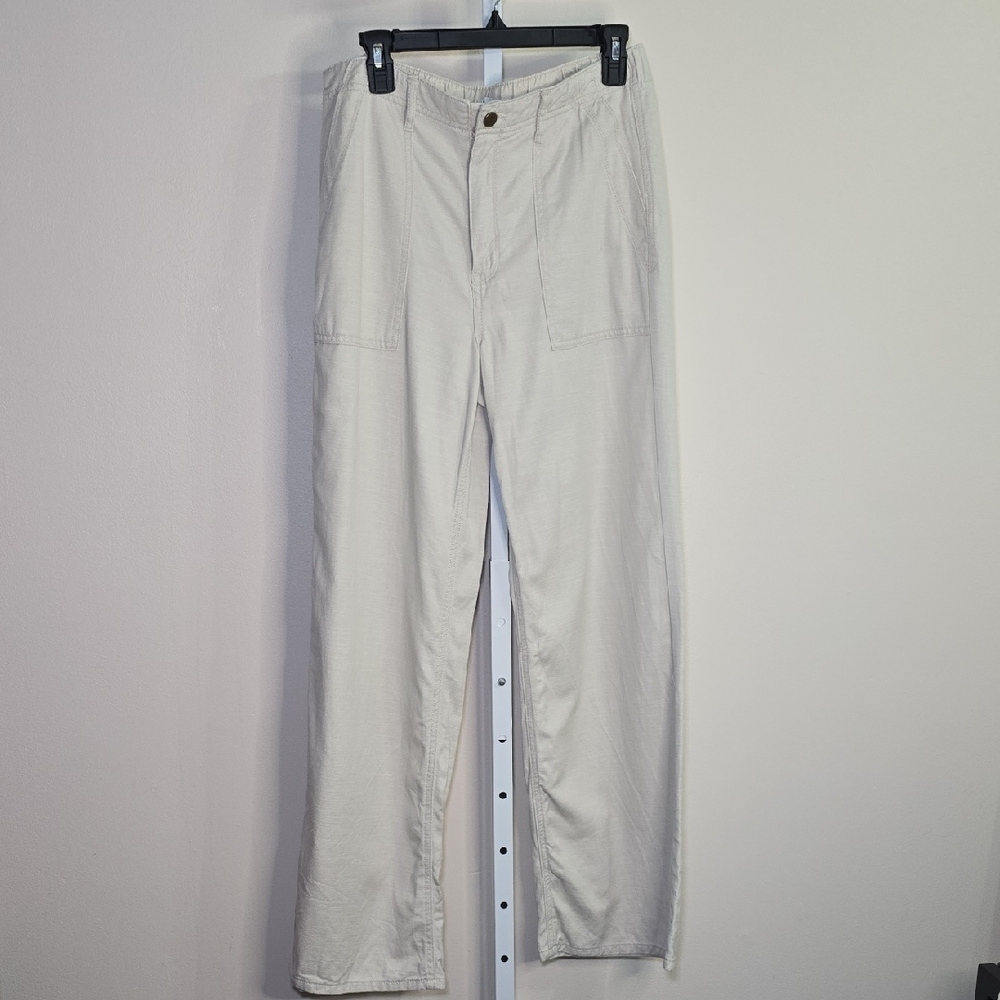 Kensie Ladies Khaki Wide‎ Leg Pants Sz 10/30